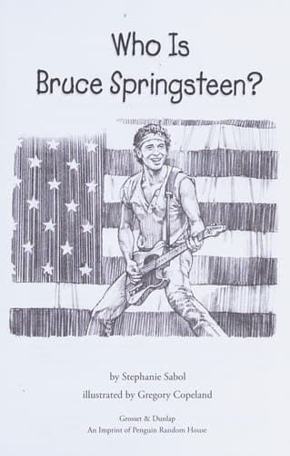 Cover of Who Is Bruce Springsteen?