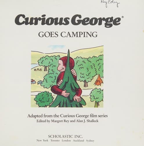 Cover of Curious George Goes Camping