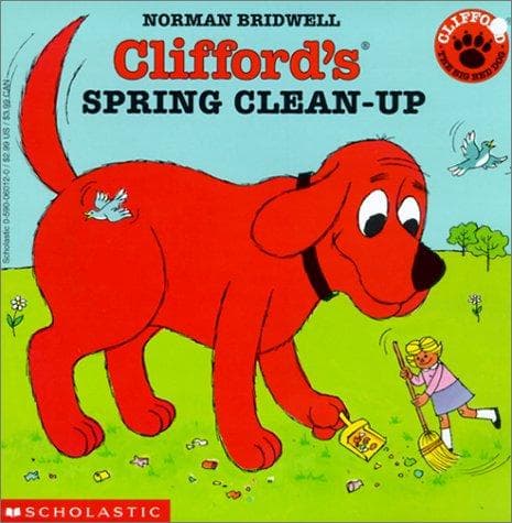 Cover of Clifford's Spring Clean-up