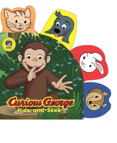 Cover of Curious George Hide-And-Seek Tabbed Board Book