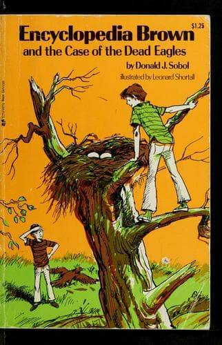 Cover of Encyclopedia Brown and the Case of the Dead Eagles