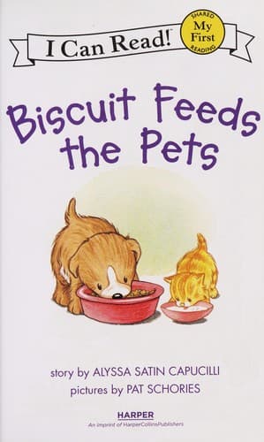 Cover of Biscuit Feeds the Pets