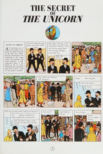 Cover of The Secret of the Unicorn