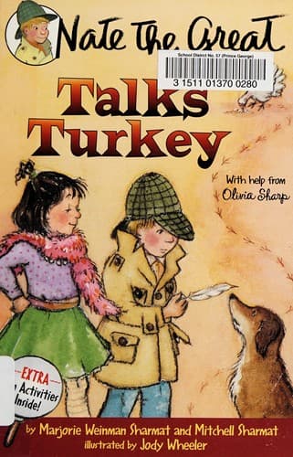 Cover of Nate the Great Talks Turkey