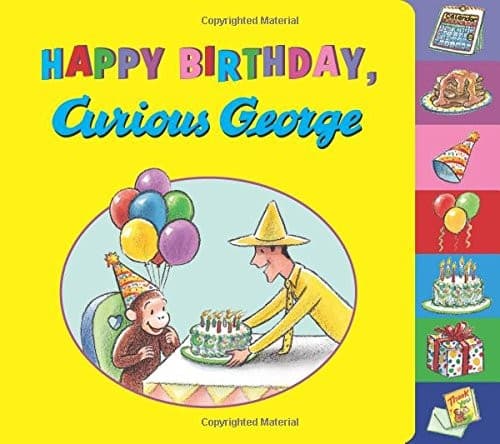 Cover of Happy Birthday, Curious George