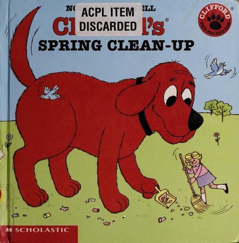 Cover of Clifford's Spring Clean-up