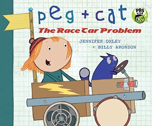 Cover of Peg + Cat: The Race Car Problem
