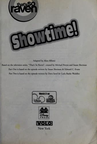 Cover of Showtime!