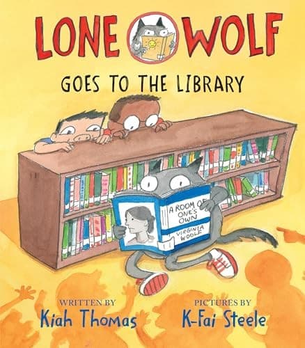 Cover of Lone Wolf Goes to the Library