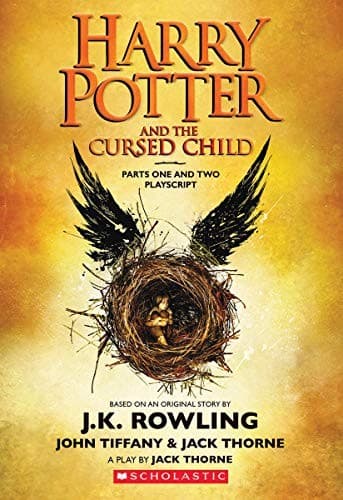 Cover of Harry Potter and the Cursed Child Playscript. Parts one and two