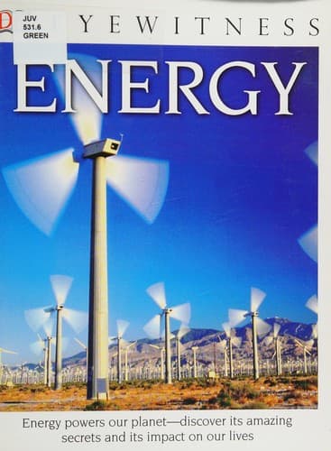Cover of DK Eyewitness Books: Energy