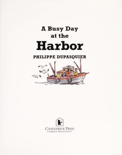 Cover of A Busy Day at the Harbour