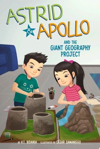 Cover of Astrid and Apollo and the Giant Geography Project