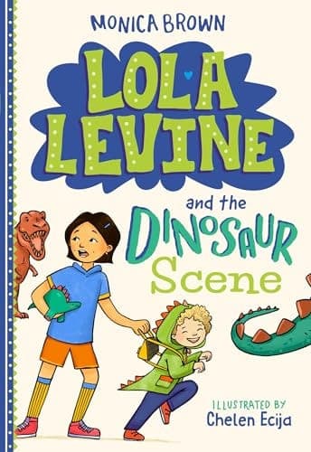 Cover of Lola Levine and the Dinosaur Scene