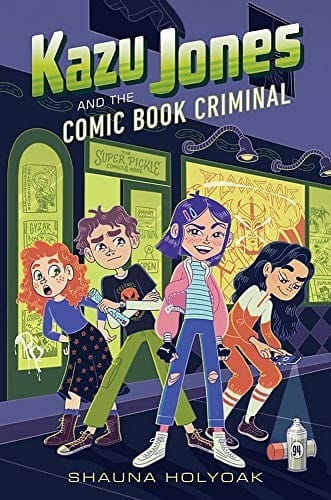 Cover of Kazu Jones and the Comic Book Criminal