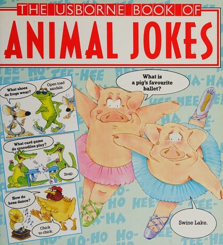 Cover of Usborne Book of Animal Jokes