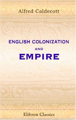 Cover of English Colonization and Empire