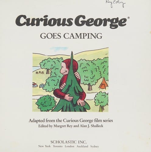 Cover of Curious George Goes Camping
