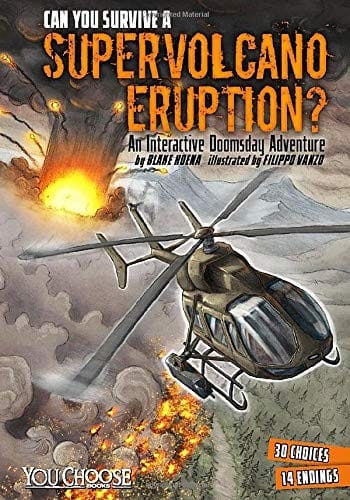 Cover of Can You Survive a Supervolcano Eruption?: An Interactive Doomsday Adventure