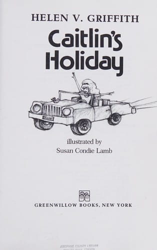 Cover of Caitlin's Holiday
