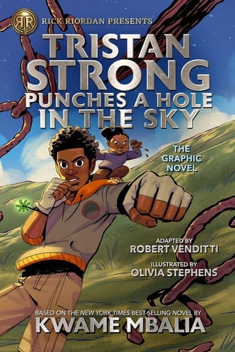 Cover of Tristan Strong Punches a Hole in the Sky: The Graphic Novel