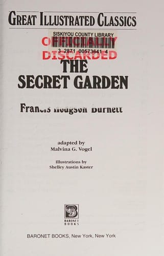 Cover of The Secret Garden Illustrated