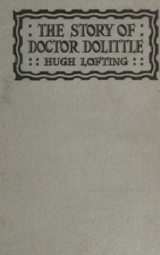 Cover of The Story of Doctor Dolittle