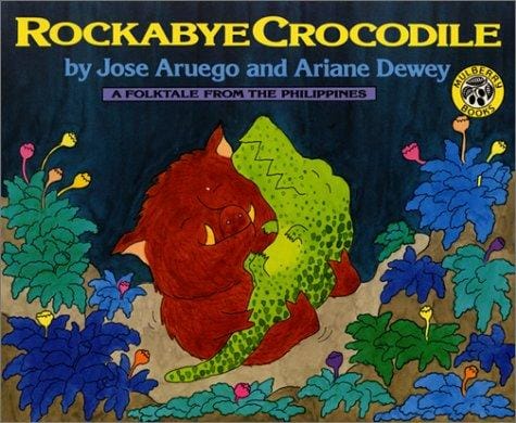 Cover of Rockabye Crocodile