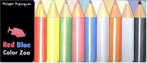 Cover of Red and Blue Color Zoo