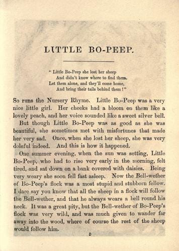 Cover of Little Bo-Peep