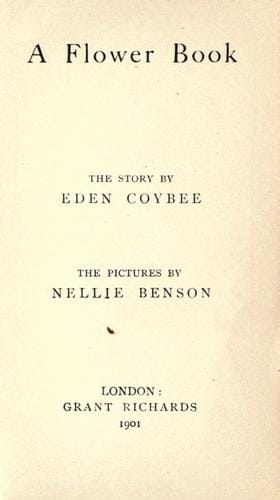 Cover of A Flower Book