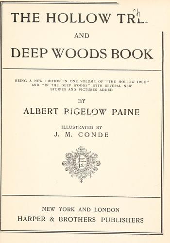 Cover of The Hollow Tree and Deep Woods Book