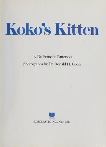 Cover of Koko's Kitten