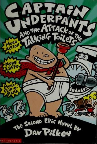 Cover of Captain Underpants and the Attack of the Talking Toilets