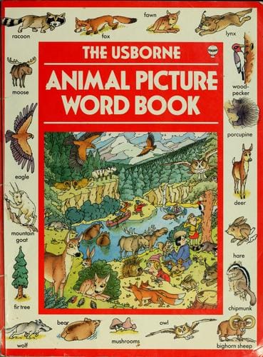 Cover of The Animal Picture Word Book