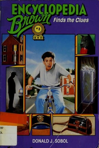 Cover of Encyclopedia Brown Finds the Clues