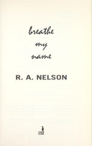Cover of Breathe My Name