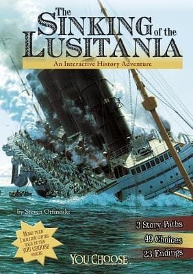 Cover of The Sinking of the Lusitania: An Interactive History Adventure