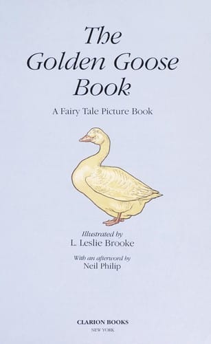 Cover of The Golden Goose Book: A Fairy Tale Picture Book