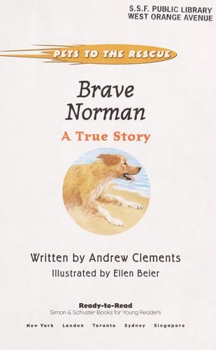 Cover of Brave Norman A True Story