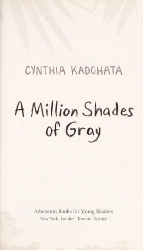 Cover of A Million Shades of Gray