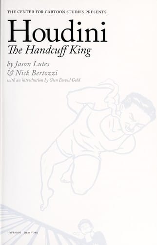 Cover of Houdini The Handcuff King