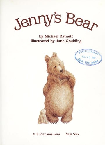 Cover of Jenny's Bear