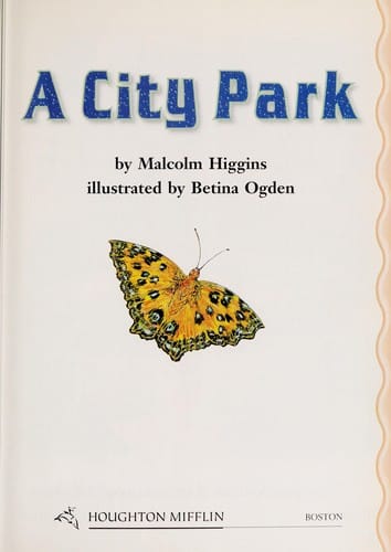 Cover of Houghton Mifflin Reading Leveled Readers Level 2. 2. 2 Bel LV a City Park