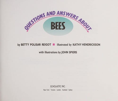Cover of Questions and Answers about Bees