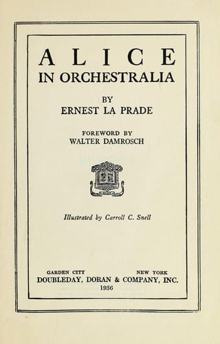 Cover of Alice In Orchestralia
