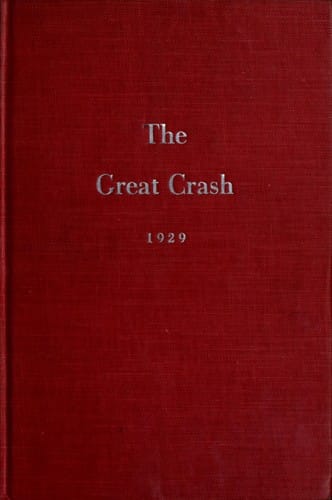 Cover of The Great Crash, 1929