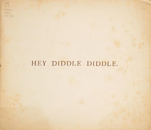 Cover of Hey Diddle Diddle