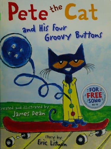 Cover of Pete the Cat and His Four Groovy Buttons