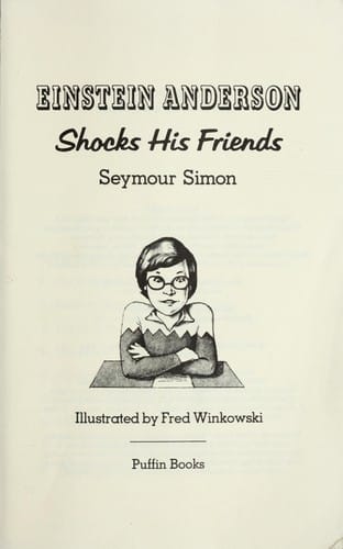 Cover of Einstein Anderson Shocks His Friends
